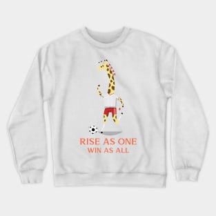 RISE AS WIN AND WIN AS ALL Crewneck Sweatshirt